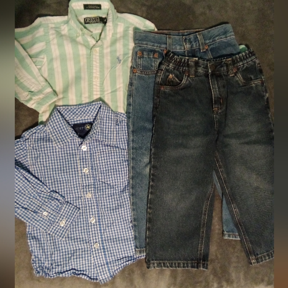 Two Outfits Size 4T